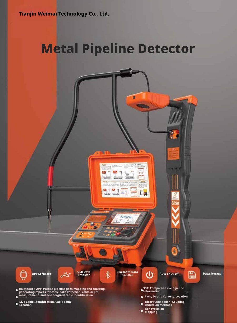 S190 underground pipeline locator